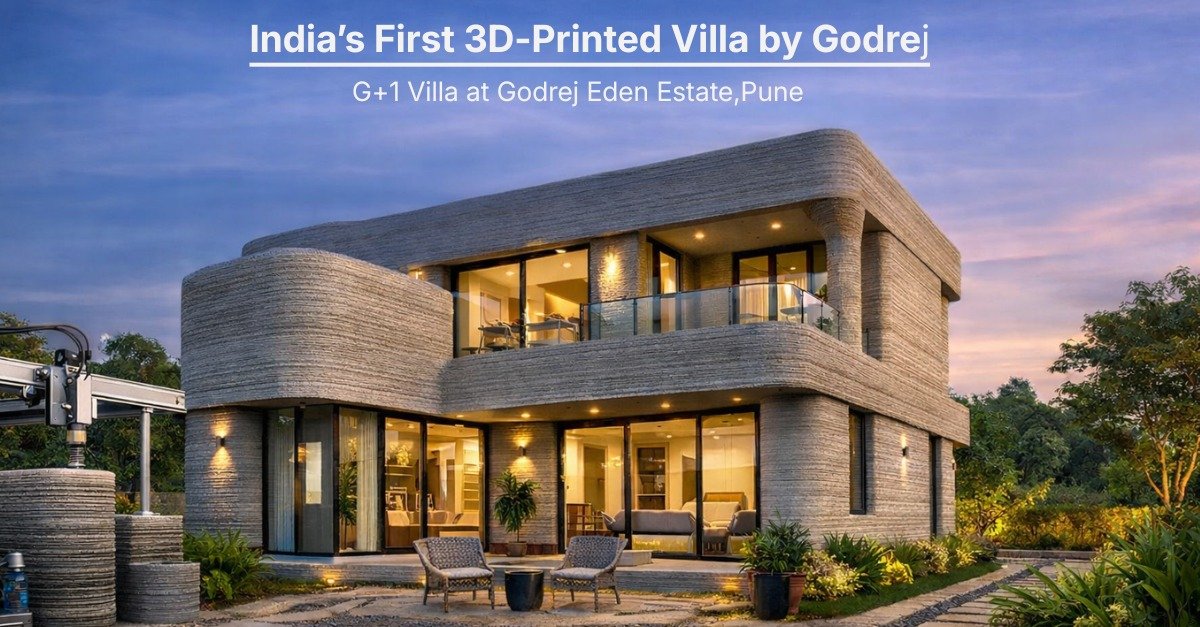 India’s First 3D-Printed Building by Godrej: A New Era in Construction