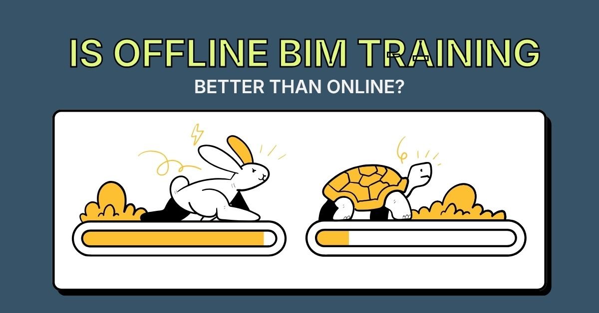 offline BIM training vs online